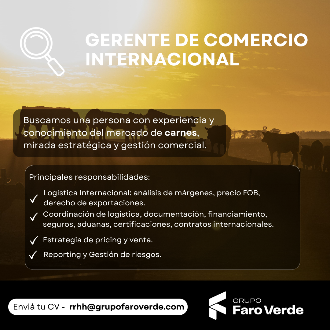 Gerente de Comercio Internacional