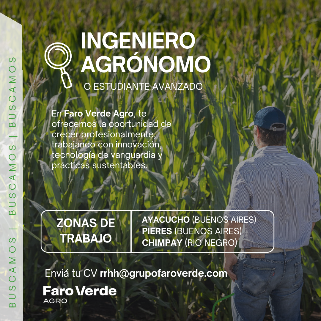 Sumate a nuestra base de datos - Ing. Agrónomos