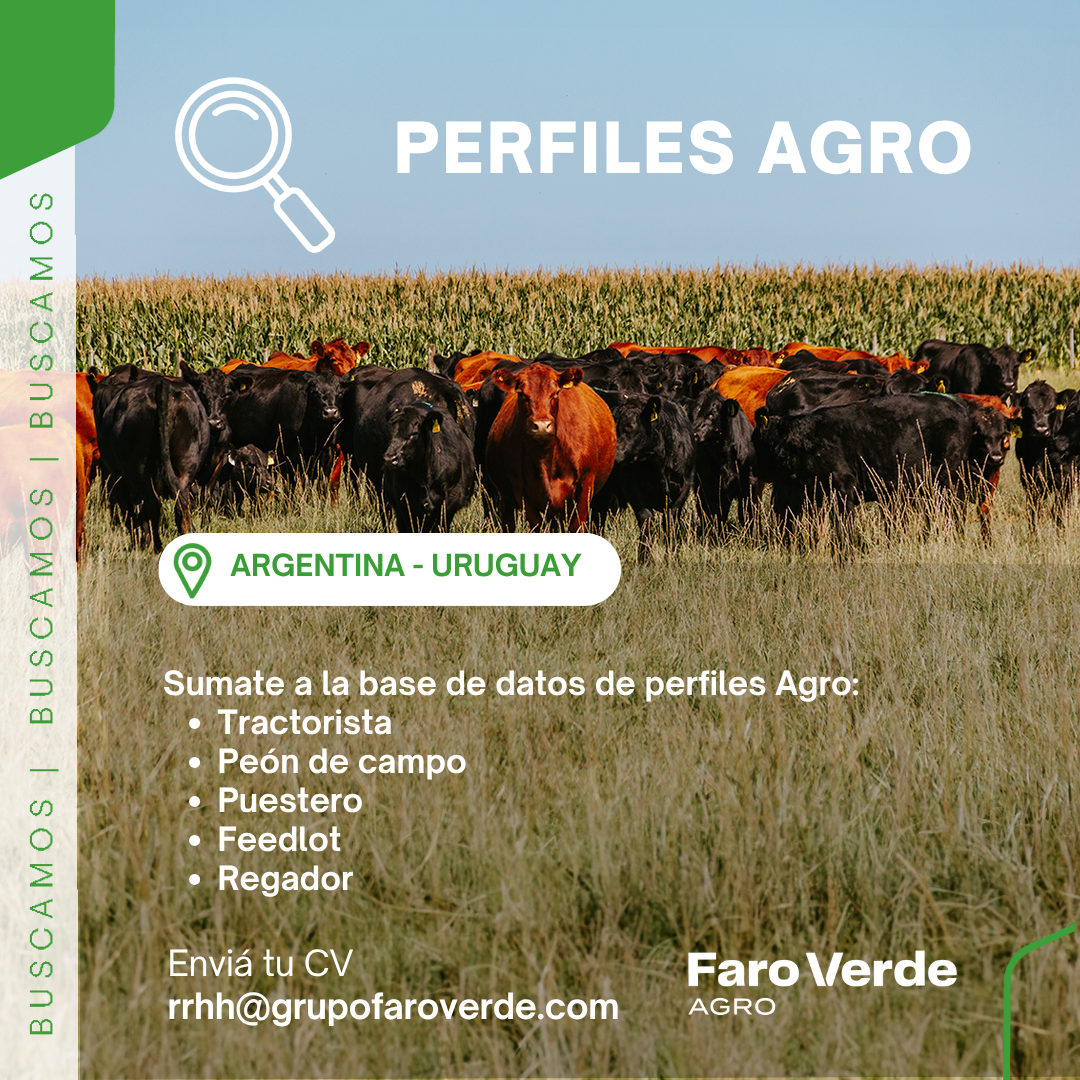 Sumate a nuestra base de datos – Perfiles Agro