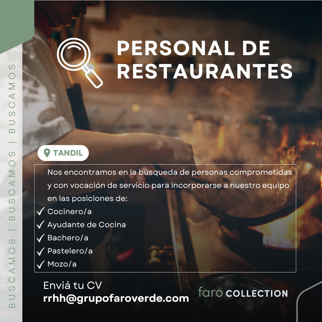 Personal de Restaurante - Faro Collection