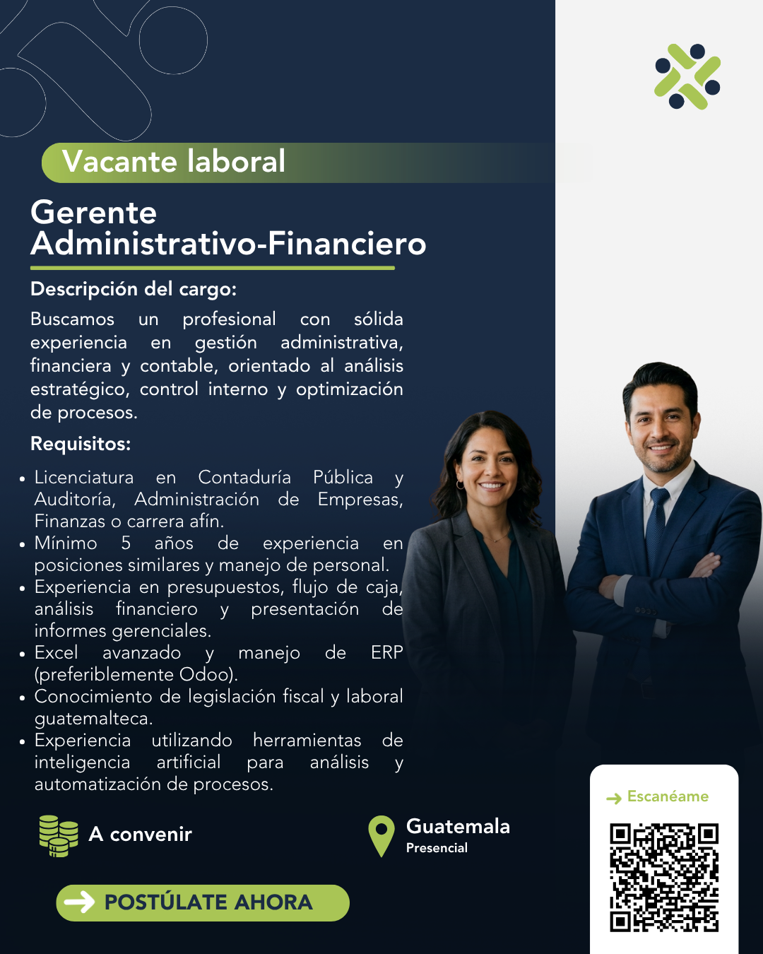 GERENTE ADMINISTRATIVO-FINANCIERO