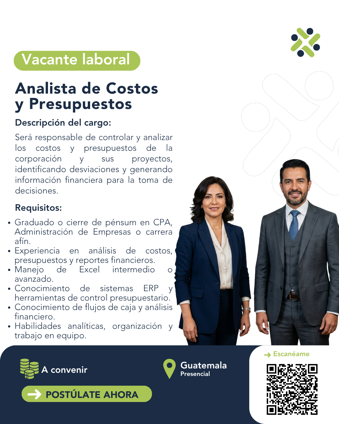 ANALISTA DE COSTOS Y PRESUPUESTOS