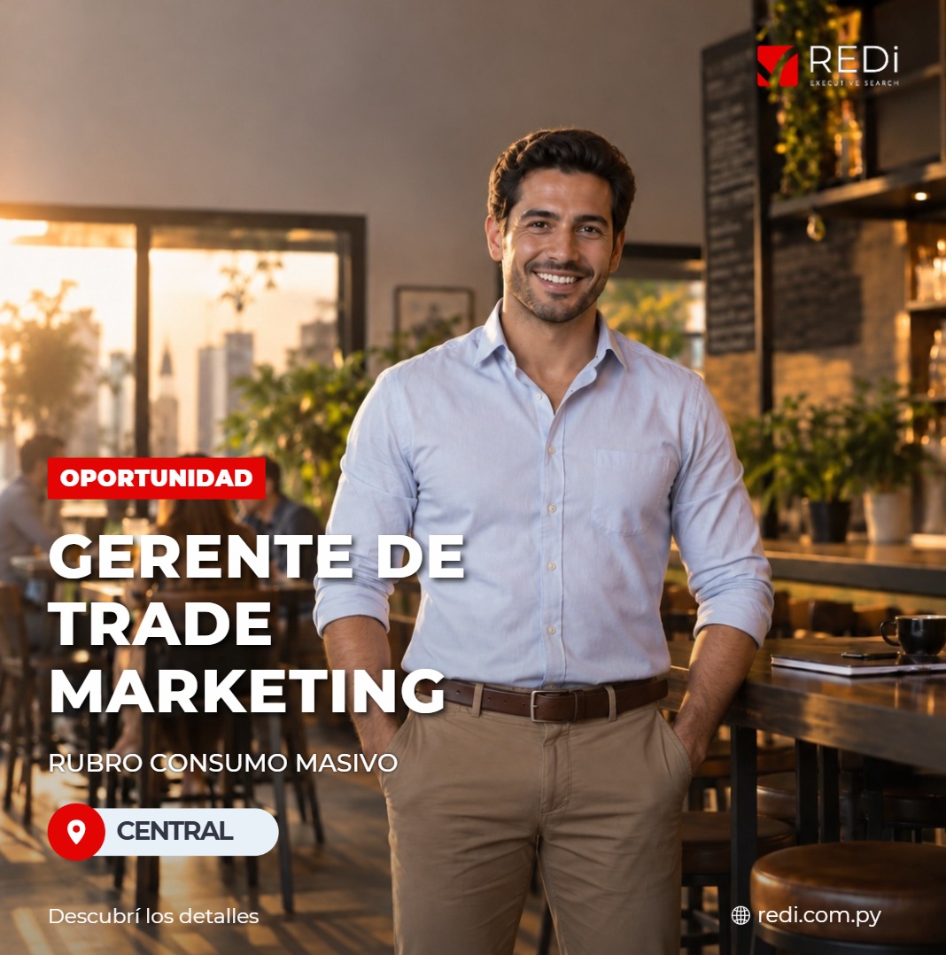 Gerente de Trade Marketing - Rubro Consumo Masivo