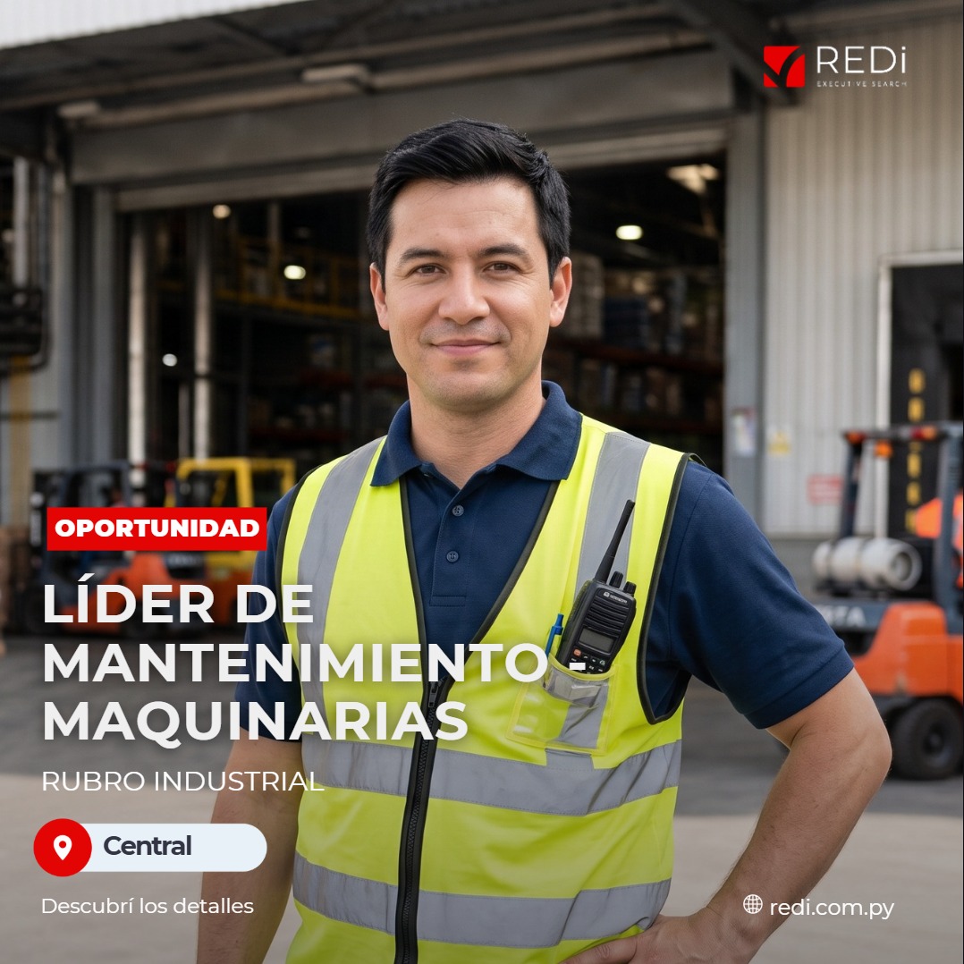 Líder de Mantenimiento – Maquinarias