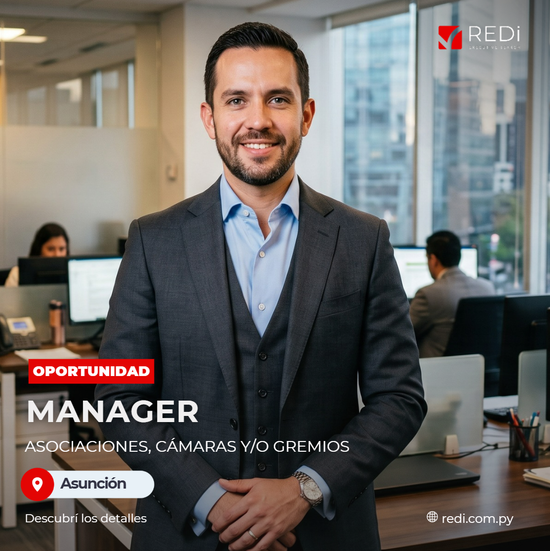 Manager - Asociaciones, Cámaras y/o Gremios