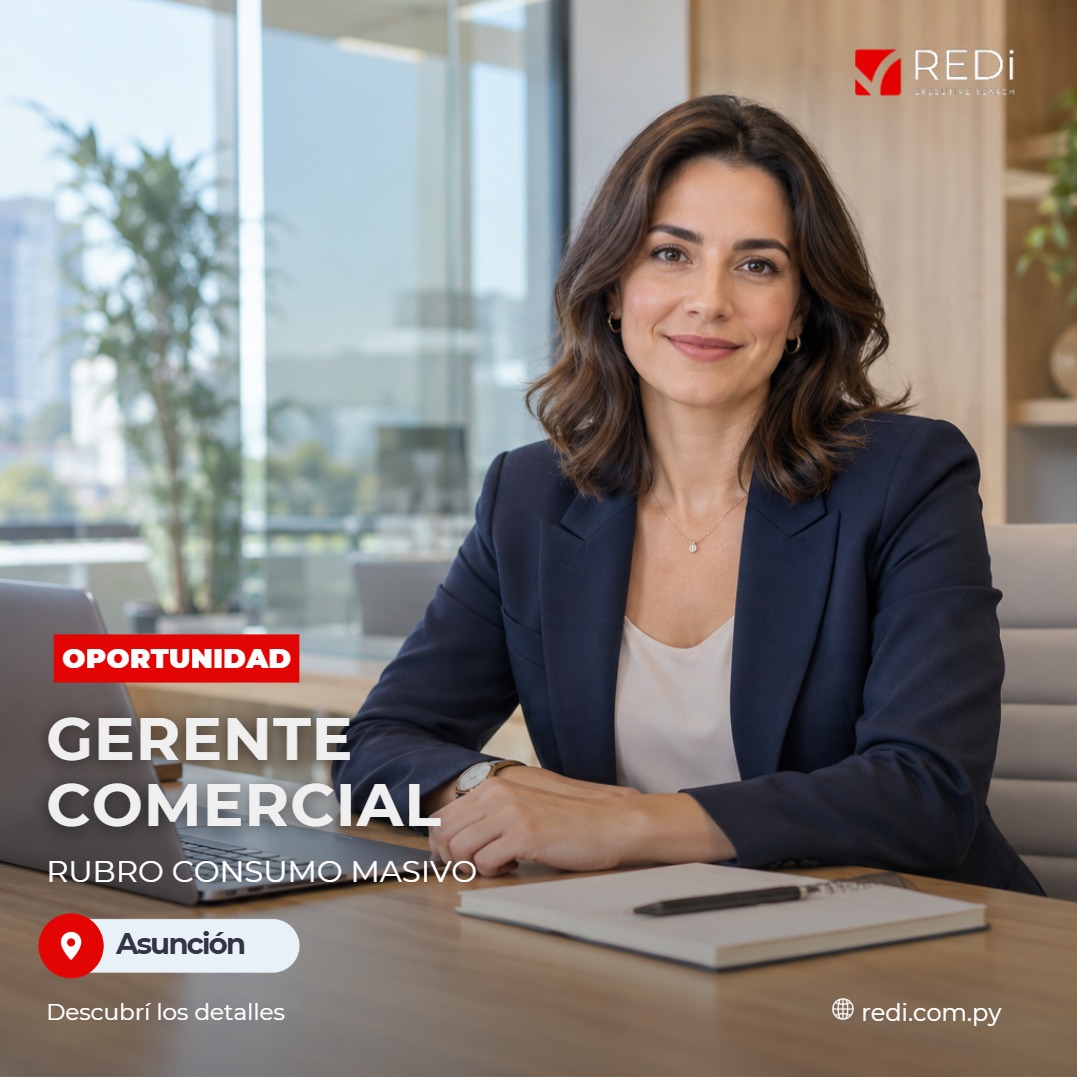 Gerente Comercial - Rubro Consumo Masivo