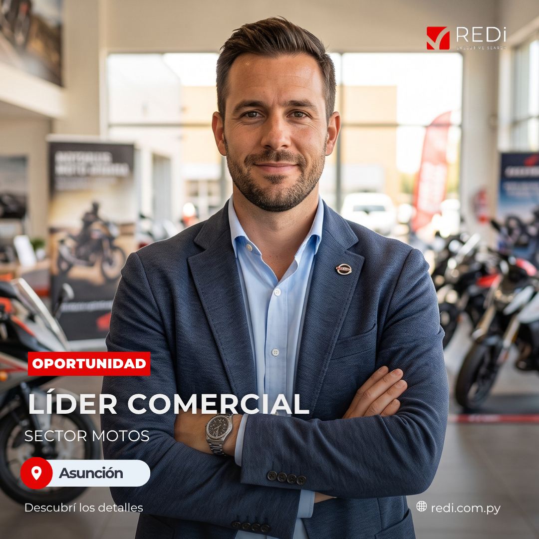 Líder Comercial - Sector retail/motos