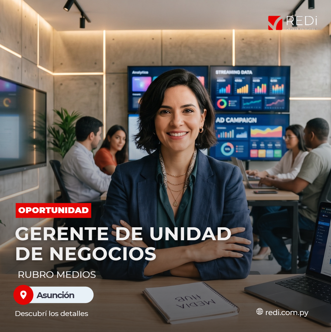 Gerente de Unidad de Negocios - Rubro Medios
